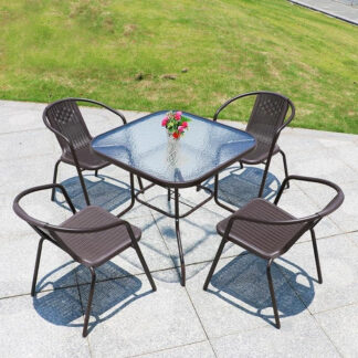 Nordic Ella Outdoor Garden Furniture (5 Pcs Set)