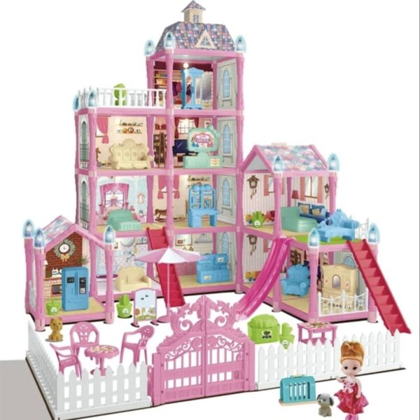 Villa Garden Princess Castle Doll House | 275 pcs