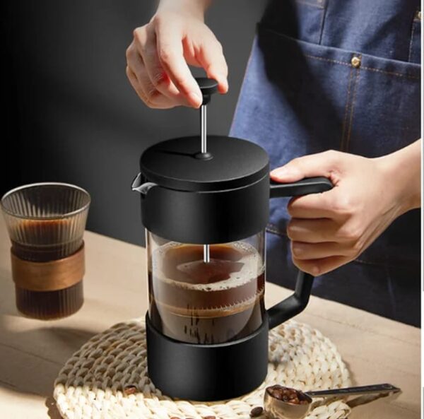 Nuwa French Press - Coffee Maker with 3 Part Superior Filtration 350 ml