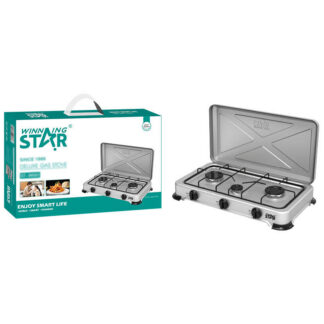 WINNING STAR ST-9660 | 3 Burner Cooker Gas Stove