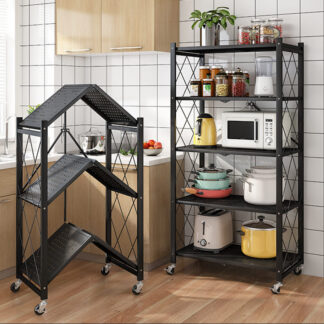 RackSense | Nordic Folding Kitchen Racks | 5 Layer