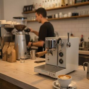 ZEN Retailio R1 | Triple Boiler Italian Espresso Maker – Semi-Automatic Café Machine