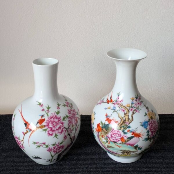Floral Essence / Ceramic Vase 10" | Phoenix | 1 Pc