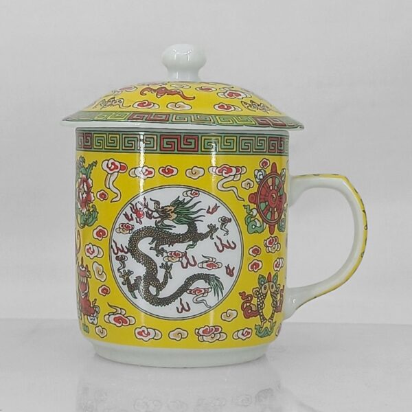 Tibetan Roots | Tashi Mug with cover Mix | Dragon