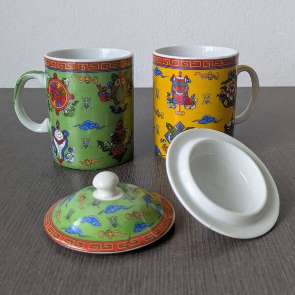 Tibetan Roots | Tashi Mug with cover