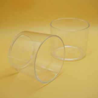 Unbreakable Whisky Glass | Clear Polystyrene Drinkware | 1 Pc