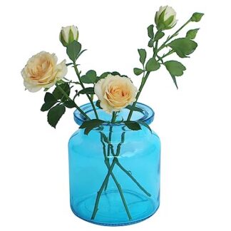Floral Essence / Glass Vase Iris