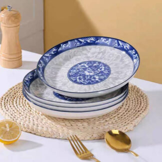 Tibetan Roots | Momo Plate | 7" | 1 Pc