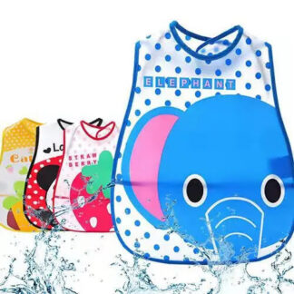Waterproof Baby Bib/Soft Baby Bib/Skin Friendly Bib Age 6 Month to 2 Years (Pack of 2)