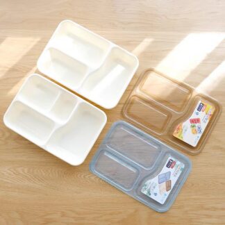 Eco-Friendly Bento Box | Reusable Lunch Container with 4 Dividers