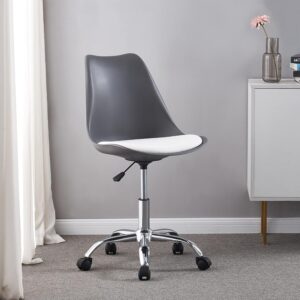 Jacobs Adjustable Swivel Office Chair - Black Castor Base