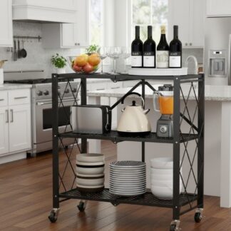 RackSense | Nordic Folding Kitchen Racks | 3 Layers