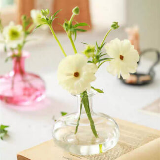 Willow Glass Flower Vase