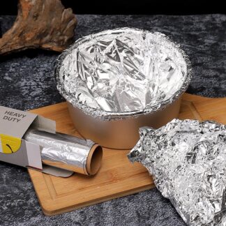 Aluminium Foil Wrapper Wrap for Warm Foods | 20 Meters