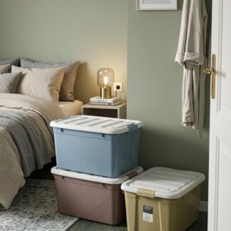 STB Embrace | Extra Large Storage Bin Box With Lid I 8819 (80 Litre)
