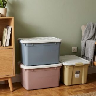 STB Embrace | Extra Large Storage Bin Box With Lid I 8818 (100 Litre)